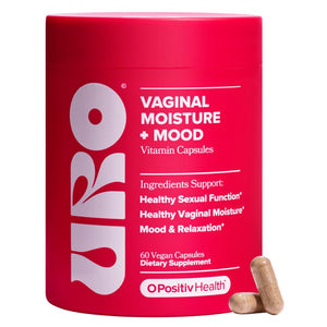 O Positiv URO Vaginal Moisture & Mood – Formulated to Support Vaginal Moisture, Mood & Relaxation – with KSM-66® Ashwagandha, Ginkgo Biloba, Mucuna pruriens, and GABA – 30 Servings O Positiv buy supplements Au