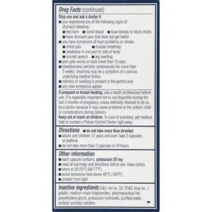 Advil PM Liqui-Gels Pain Reliever and Nighttime Sleep Aid, Pain Medicine with Ibuprofen for Pain Relief and Diphenhydramine HCL for a Sleep Aid - 40 Liquid Filled Capsules - Back to College AdvilBuy Supplements Australia