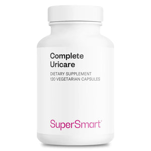 Supplement ProductSuperSmart Complete Uricare (Patented & High Strength) - D-mannose, Go Less Pumpkin Seed, Varuna Bark - for Women & Men | Non-GMO & Gluten Free - 120 Vegetarian Capsules - GlowUpCaUSA