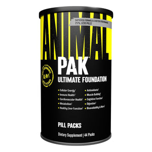 Animal Pak - Convenient Multivitamin for Men & Women Daily All-in-One Vitamin & Supplement Pack - Zinc, Vitamins C, B, D, Amino Acids, and Immune Support - Sports Nutrition Performance - 44 Count AnimalBuy Supplements Australia