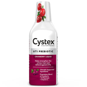 Supplement ProductCystex Urinary Tract Infection Support & Prevention - Cranberry Prebiotic Supplement with D-Mannose & Vitamin C for UTI Protection & Urinary Health Maintenance - 7.6 fl oz (Pack of 1) - GlowUpCaUSA