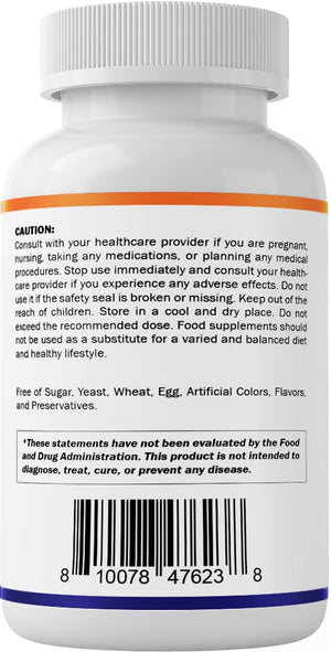 Vitamatic Magnesium Complex, 400mg Elemental MG (as Bisglycinate, Citrate, Taurate, Malate, Aspartate, Oxide, Gluconate, Lysinate Glycinate, Orotate, Succinate) - 120 Capsules per Pack - 2 Pack Vitamatic buy supplements Au