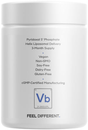 Codeage Liposomal P5P Supplement – Vitamin B6 as Pyridoxal-5'– Phosphate – Liposomal Delivery – Active B6 Form – 3-Month Supply – 1 Capsule Daily – Non-GMO – 90 Capsules CodeageBuy Supplements Australia
