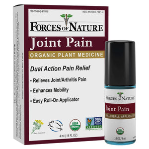 Supplement ProductForces of Nature -Natural, Organic Joint Pain Relief (4ml) Non GMO, No Harmful Chemicals -Alleviate Stiffness, Inflammation from Arthritis, Rheumatoid and Osteoarthritis, Increase Circulation - GlowUpCaUSA