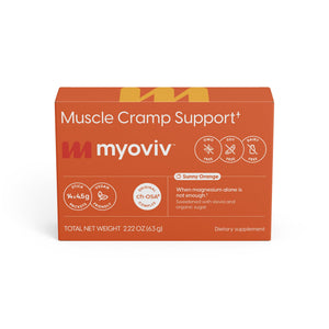 MYOVIV - Powerful Muscle Cramp Relief - 14 Packets (Trial Size), Sunny Orange Flavor - Muscle Cramp Support - Pregnancy & Lactation Safe MYOVIVBuy Supplements Australia
