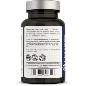 LES Labs DeToxx – Better Mornings & Recovery, Liver Support, Electrolyte Replenishment & Glutathione Support – Prickly Pear, Milk Thistle & NAC – Non-GMO Supplement – 60 Capsules LES Labs buy supplements Au