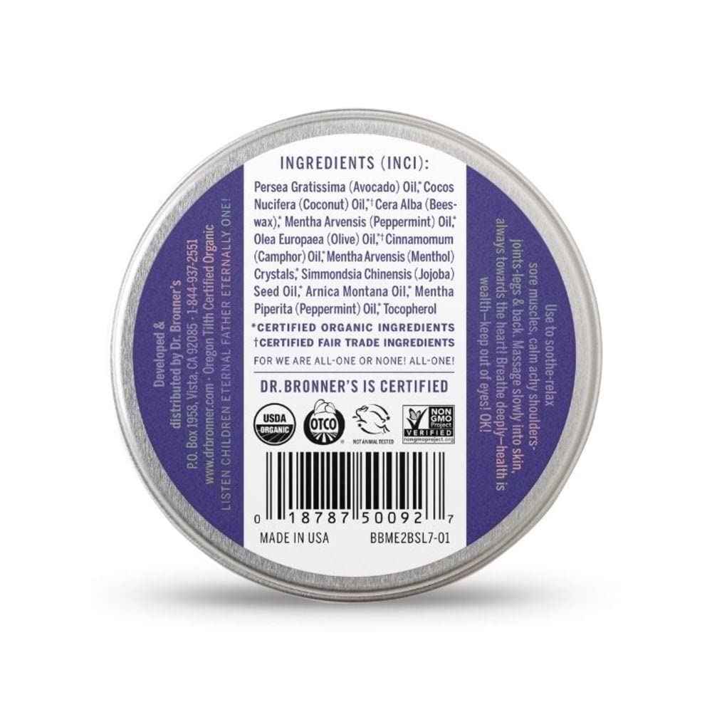 Dr. Bronners, Organic Magic Arnica Menthol Balm, 2 Ounce
