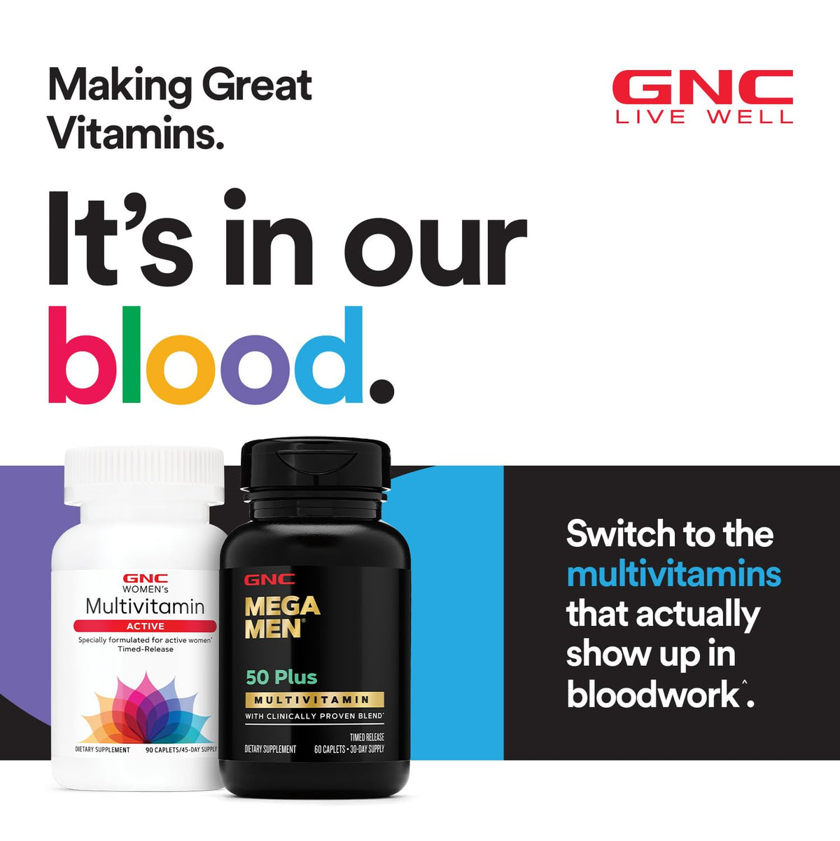 GNC Mega Men Sport Multivitamin | Performance, Muscle Function, and General Health | 90 Count GNC buy supplements Au