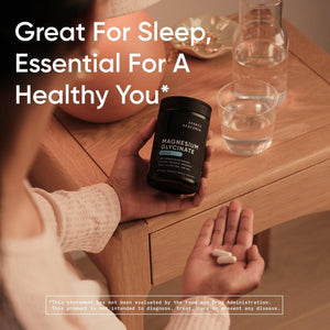 Sports Research® Magnesium Glycinate - Supports Restful Sleep & Enzymatic Processes - 160 mg Chelated Magnesium - Vegan Capsule - 90 Count Sports Research buy supplements Au