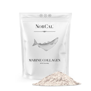 Norcal Marine Collagen - 12oz Marine Collagen Peptides Powder | High Protein, Zero Fat/Sugar/Carb | Skin, Hair, Nail & Joint Health | Low Metals, US GMP Certified NorCal Organic buy supplements Au