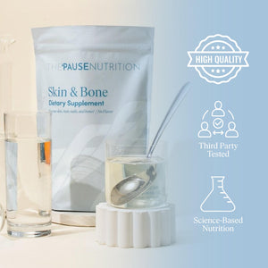 The 'Pause Life Skin & Bone, Verisol & Fortibone Collagen Peptides, Powder Formula with Hyaluronic Acid and Vitamin C, Gluten Free Supplement, Skin, Nails & Hair Support, Unflavored, Easy to Mix 12 OZ The 'Pause Life buy supplements Au