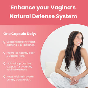 Vaginal Probiotics for Women pH Balance | 50 Billion CFU Womens Probiotic + Cranberry Pills for Vaginal Health, Healthy Odor, Yeast, Urinary Tract | Vegan Women's Probiotics and Prebiotics Supplement Mother's Promise buy supplements Au