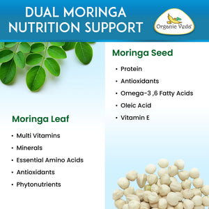 Organic Veda Turmeric Moringa Quercetin with Bromelain Capsules - Fruit C+ Vitamin C Antioxidants Immune System & Respiratory Supplement - Ashwagandha, Ginger, Citrus Bioflavonoids, 60 Vegan Capsule Organic VedaBuy Supplements Australia