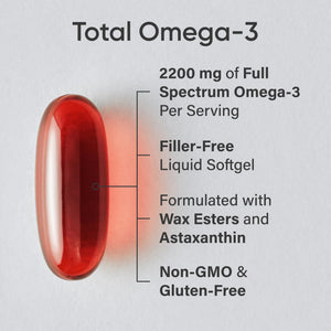 Sports Research® 2-in-1 Pack - Total Omega-3 Fish Oil 2200mg - 960mg of EPA & DHA, and Vitamin D3 5000iu + K2 100mcg Sports Research buy supplements Au