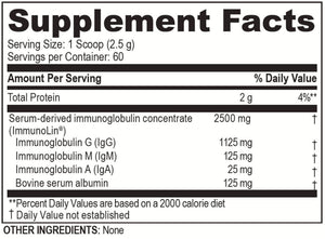 Brain Basics Ultra Pure IgG Supplement - Dairy-Free Supplement IgG-Immunolin Powder, Blended Vitamin & Mineral Supplements, 150g, 60 Servings Brain Bean buy supplements Au