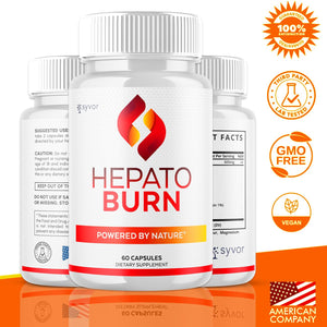 (3 Pack) Hepato Burn Capsules, Official Hepato Burn Pills with All Natural Premium Ingredients, Hepatoburn Energy and Fitness Vitamin Supplement, Hepatoburn Lifestyle Powered by Nature (180 Capsules) Syvor buy supplements Au