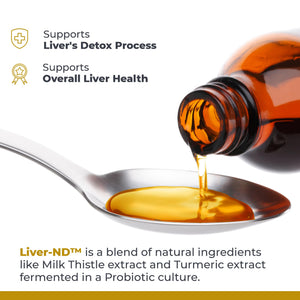 Premier Research Labs Liver-ND - Liver Cleanse, Milk Thistle Extract, Milk Thistle Liquid Drops, Tincture Supplement Fermented with Probiotics, with Antioxidants, Turmeric, 8 Fl Oz Bottle Premier Research LabsBuy Supplements Australia