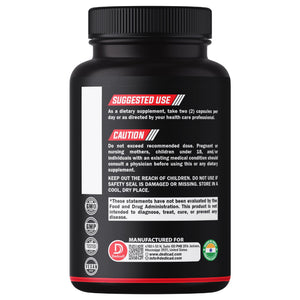 DEDICAD 6in1 Bromelain 500mg Supplement - 1000mg per Serving - 210 Capsules with Digestive Health Blend as Quercetin, Ginger, Turmeric, Papaya - Support Overall Health, Digestion & Immune System DEDICADÂ buy supplements Au