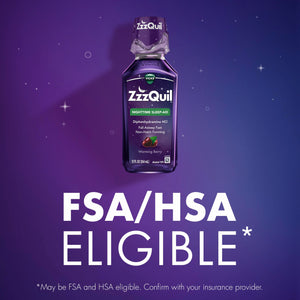 ZzzQuil, Sleep Aid, Nighttime Sleep Aid Liquid, 50 mg Diphenhydramine HCl, Fall Asleep Fast, Non-Habit Forming, Warming Berry Flavor, 12 FL OZ ZzzQuil buy supplements Au