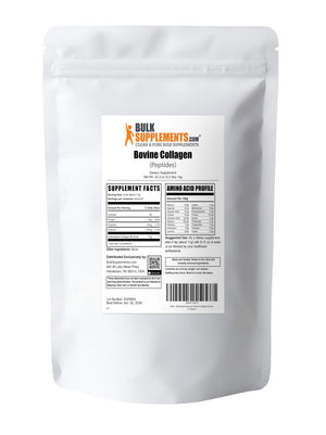 BulkSupplements.com Collagen Peptides Powder - Bovine Collagen Powder, Powdered Collagen Supplement - Hydrolyzed & Gluten Free, 11g per Serving, 1kg (2.2 lbs) (Pack of 1) BulkSupplementsBuy Supplements Australia