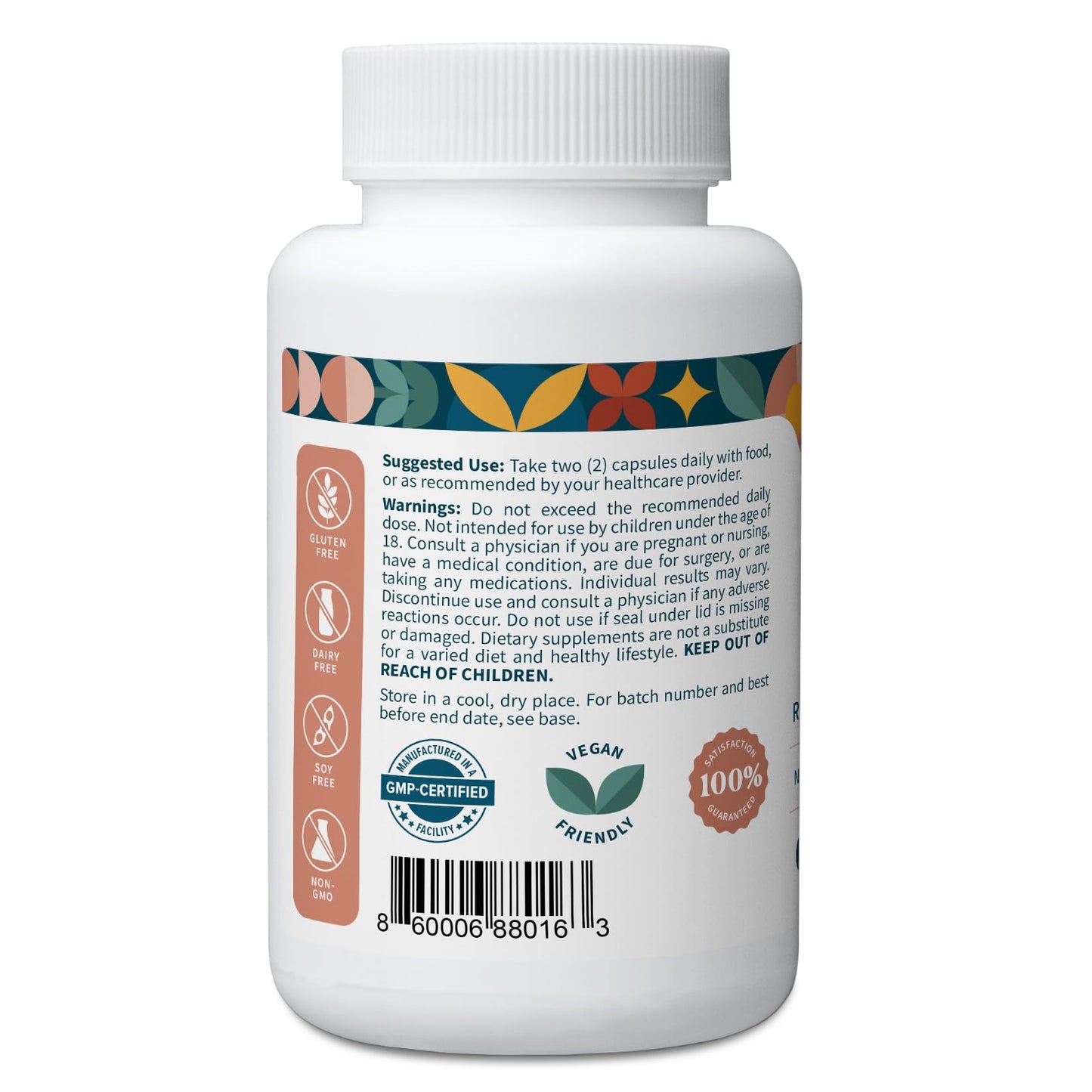 Pattern Wellness Maca Root Extract 20:1-500mg Per Serving – for Men & Women – Tri-Color Black/Red/Yellow Blend – 60 Vegan, Non-GMO Capsules Pattern Wellness buy supplements Au