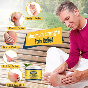 Amish Origins Arthritis Pain Relief Cream - 7 oz - Maximum Strength Deep Penetrating for Joint, Muscle, Knee, Back, Feet, Hand, Ankle, Aches, Neuropathy Amish OriginsBuy Supplements Australia