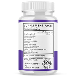 (3 Pack) Memotril Capsules, Official Memo Tril Supplement Pills with All Natural Ingredients, Advanced Memotril for Brain Health & Wellness Support with Premium Vitamins for Women & Men (180 Capsules) MJO buy supplements Au