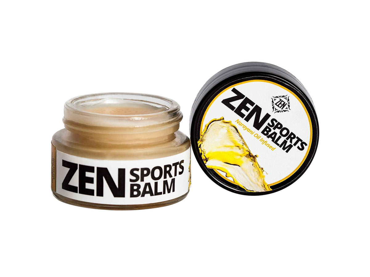 ZEN Sports Balm with Narayani Oil- Cramps, Backaches and Other Workout & Exercise Injuries, Fast-Acting (Pack of 3)