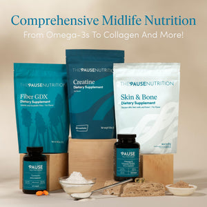 The 'Pause Life Skin & Bone, Verisol & Fortibone Collagen Peptides, Powder Formula with Hyaluronic Acid and Vitamin C, Gluten Free Supplement, Skin, Nails & Hair Support, Unflavored, Easy to Mix 12 OZ The 'Pause Life buy supplements Au