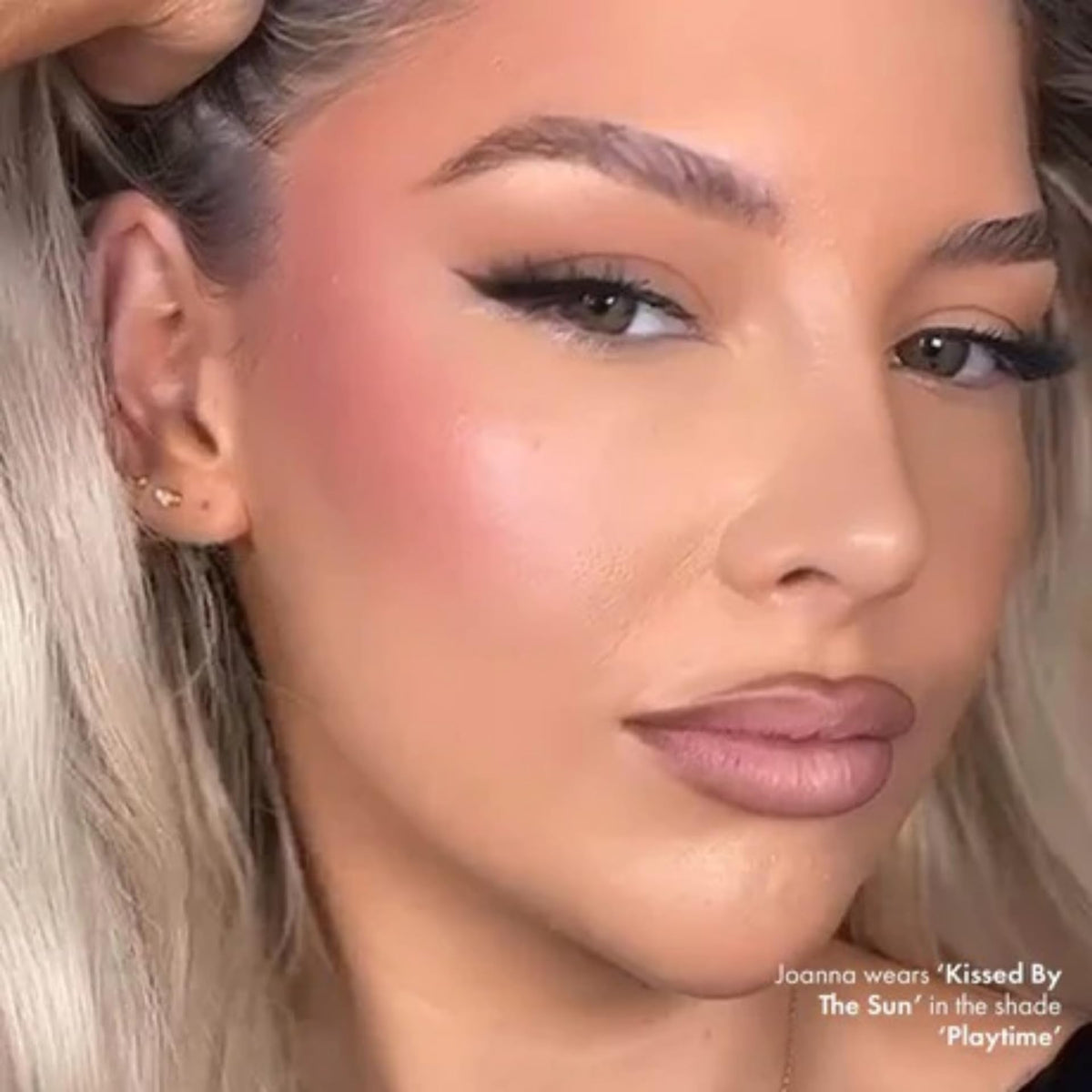ICONIC LONDON Kissed by the Sun | Multi-Use Blush, Bronzer, & Highlighter, For All Skin Types, Cruelty-Free, Vegan Makeup, (Play Time) 0.17 oz ICONIC LONDON buy supplements Au