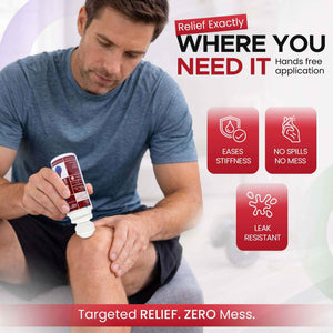 BIO-RELIEF +CH Pain Relief Roll On w 10% Methanol | Highly Effective, Cool & Topical Pain Relief Extra Strength for Arthritis,Muscle,Joint & Back | Easy Roll On Maximum Strength, Made in USA