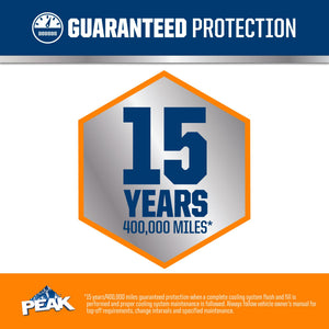 PEAK OET Extended Life Orange 50/50 Prediluted Antifreeze/Coolant for North American Vehicles, 1 Gal. PEAKBuy Supplements Australia