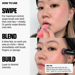 Milk Makeup Cooling Water Jelly Tint – Long-Lasting Sheer Lip + Cheek Stain with Firming Vegan Collagen + Hydrating Aloe – Transfer Proof, Buildable Lip Tint + Blush – Chill (Red), 0.17 oz Milk MakeupBuy Supplements Australia