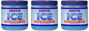 Supplement ProductARCTIC ICE 3 Pack (8 Oz Each) Topical Analgesic Gel for Pain Relief, Adults (Unisex) - GlowUpCaUSA