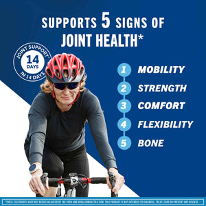 Move Free Advanced Glucosamine Chondroitin MSM + Vitamin D3 Joint Support Supplement, Supports Mobility Comfort Strength Flexibility & Bone + Immune Health - 120 Tablets (40 servings)*