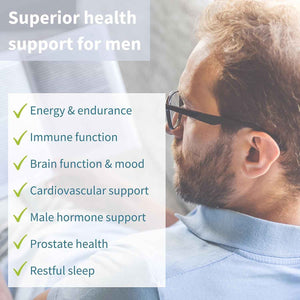 Neurobalance + Multivitamin & Minerals for Men Vegan Bundle, High Absorption Zinc, Magnesium & B6 Supplement + Sustained Release Multivitamin by Igennus