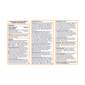 Motrin PM Caplets with 200 mg Ibuprofen & 38 mg Diphenhydramine Sleep Aid, Nighttime Pain Reliever for Minor Aches & Pains, Bulk, 80 ct MotrinBuy Supplements Australia