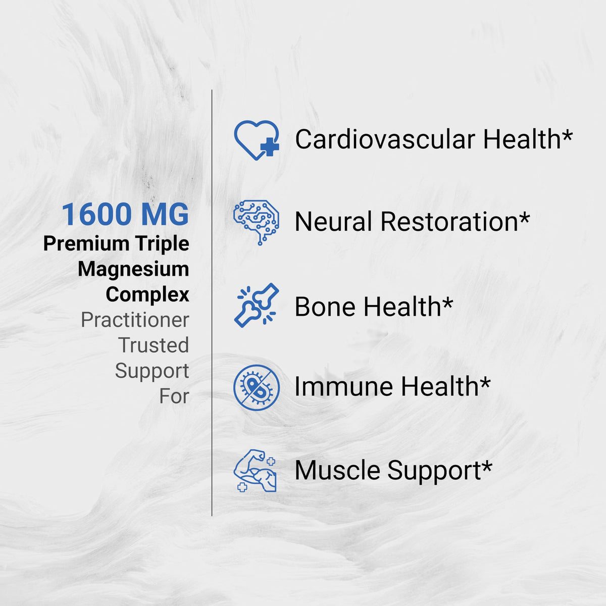 Naturalis Vegan Triple Magnesium Complex | Chelated Glycinate, Citrate & Oxide 1600mg Delivers 250mg Elemental Magnesium | Easily Absorbed for Stress, Muscle, Heart, Bone Support* | 60 Softgels Naturalis buy supplements Au