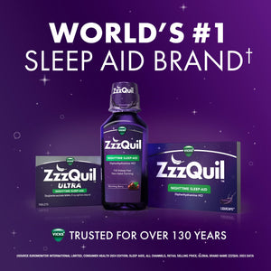 ZzzQuil ULTRA, Sleep Aid, Doxylamine Succinate 25mg, Sleep Aids for Adults, Nighttime Sleep Aid, 48 Tablets ZzzQuil buy supplements Au