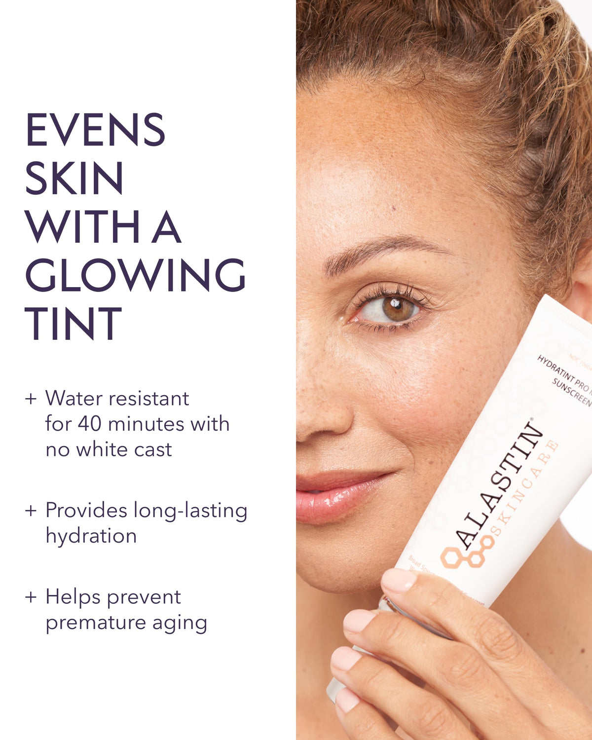 ALASTIN Skincare HydraTint Pro Mineral Sunscreen SPF 36 (3.2 oz) | 2-in-1 Tinted Daily Sunblock Moisturizer for Face & Neck