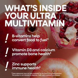 Nature's Way Alive! Ultra Multivitamin for Women, Complete Daily Women's Vitamins, High Potency Formula, Promotes Energy Metabolism and Muscle Function*, Vitamin A, C, D, Methylated B12, 60 Tablets Nature's WayBuy Supplements Australia