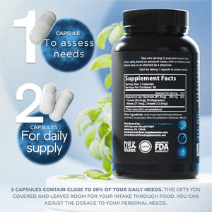 Natural Flow 4X Magnesium Supplement, Magnesium Glycinate, Taurate, Malate, Orotate Complex, Calm Sleep and Cramp Support Blend, No Mag Citrate or Oxide, 120 Capsules Natural Flow Supplements buy supplements Au