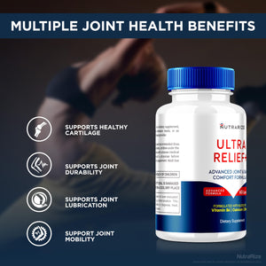 (2 Pack) Ultra Relief+ Capsules, Official Formula for Joint Health, All-Natural Supplement to Support Joint Function and Mobility, Ultra Relief + Pills, Ultra Relief Plus Reviews (120 Capsules) NutraRizeBuy Supplements Australia
