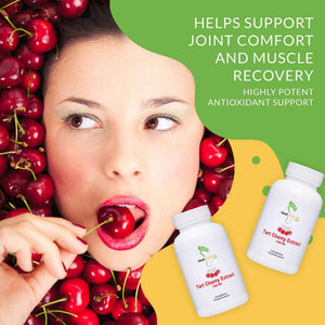 Gout and You Tart Cherry Extract | 3000 mg Per Serving | 90 Vegetarian Capsules | Gluten-Free