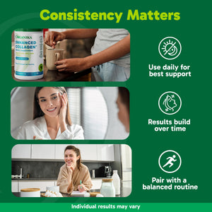 Organika Collagen Powder - for Healthy Hair, Skin, Nails, and Joints. Hydrolyzed Protein Peptides for Better Absorption- Grass-Fed, Non-GMO- Unflavoured- 2.2lbs Organika buy supplements Au