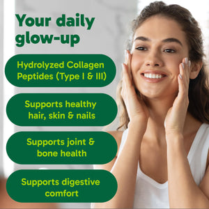 Organika Collagen Powder - for Healthy Hair, Skin, Nails, and Joints. Hydrolyzed Protein Peptides for Better Absorption- Grass-Fed, Non-GMO- Unflavoured- 2.2lbs Organika buy supplements Au