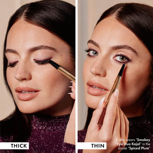 ICONIC LONDON Smokey Eye Duo Eyeliner | Creamy, Easy to Blend 2-in-1 Eyeliner Crayon, Water Resistant, Cruelty Free, Vegan Makeup (Spiced Plum) 0.027 oz ICONIC LONDON buy supplements Au