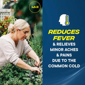 Advil Pain Reliever and Fever Reducer, Ibuprofen 200mg for Pain Relief - 24 Coated Tablets AdvilBuy Supplements Australia