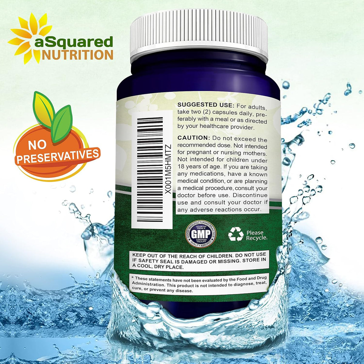 aSquared Nutrition Vitamin C Liposomal Complex - 1500mg Supplement - 180 Capsules - High Absorption VIT C Ascorbic Acid Pills - Supports Immune System & Collagen Health - 90 Servings