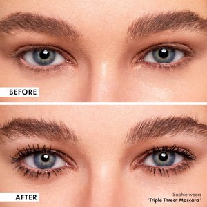 ICONIC LONDON Triple Threat Mascara | Volumizing, Lengthening + Lifting Mascara for Stunning Lashes, Cruelty-Free, Vegan Makeup, 0.30 Fl oz ICONIC LONDON buy supplements Au